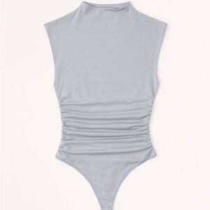 A&F Sleeveless Gray Bodysuit
